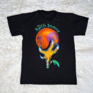 Vintage 90s Neville Brothers One Family One Race Tour Shirt